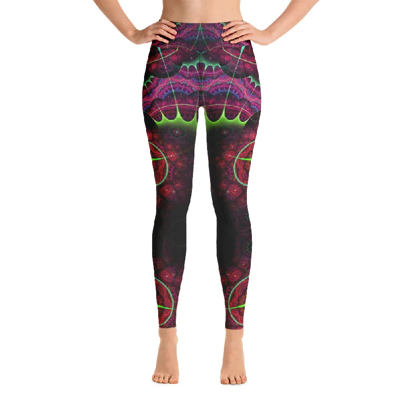 Astrolabe fire agate yoga leggings