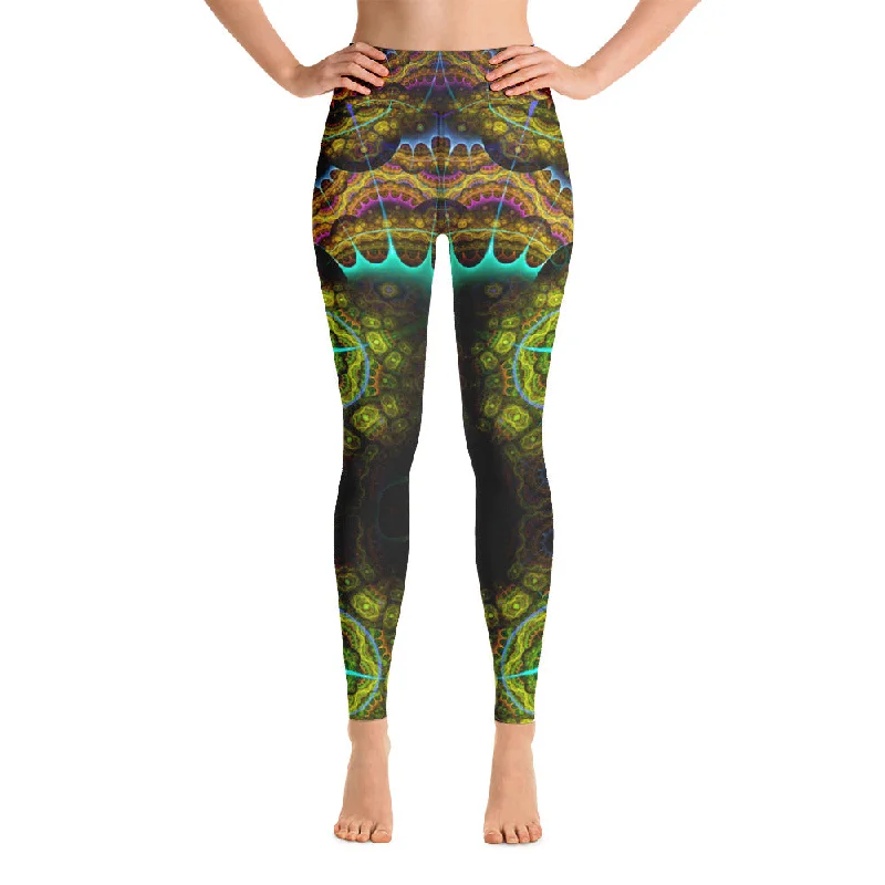 Astrolabe yoga leggings