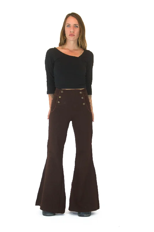 Bridget Pant High Waist Brown~ FINAL SALE