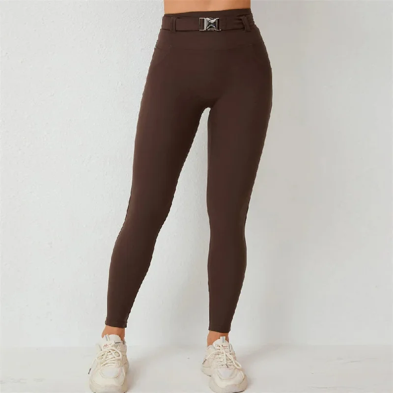 brown pant / L