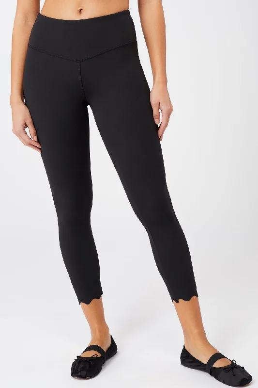 Laser Cut Legging (Black)