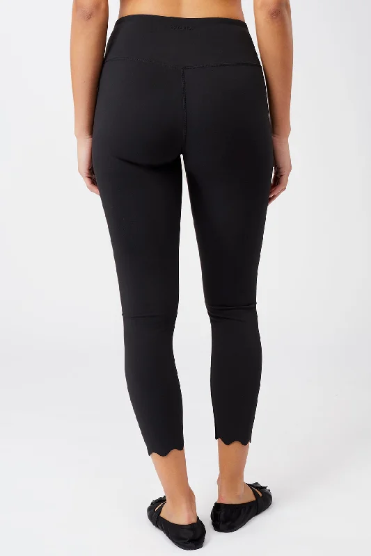 Laser Cut Legging (Black)