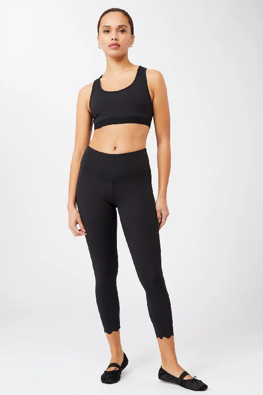 Laser Cut Legging (Black)