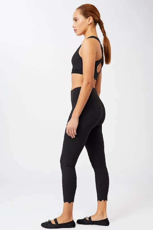 Laser Cut Legging (Black)