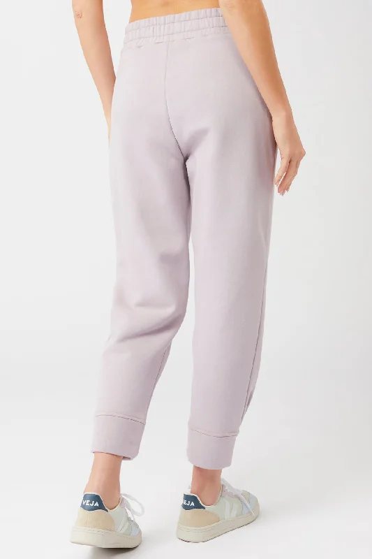 Natural Dye Track Pants (Magnolia)