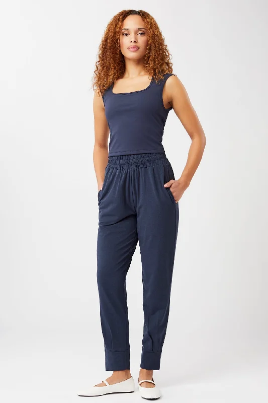 Cuffed Track Pants (Saphir)