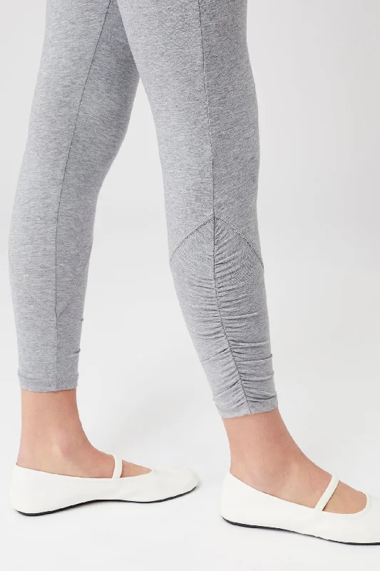 Ankle Length Tights (Melange Grey)