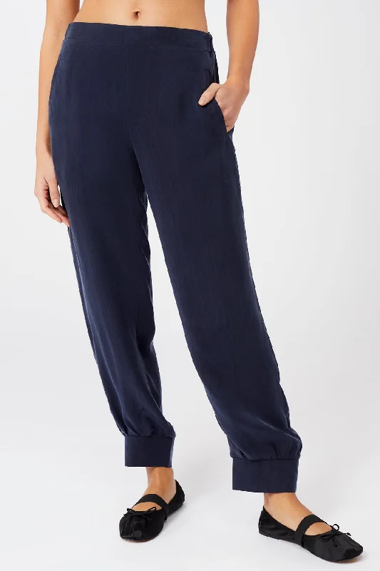 Vegan Silk Pants (Night)