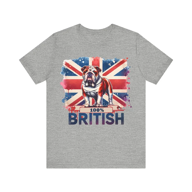 100% British Jersey Short Sleeve Tee