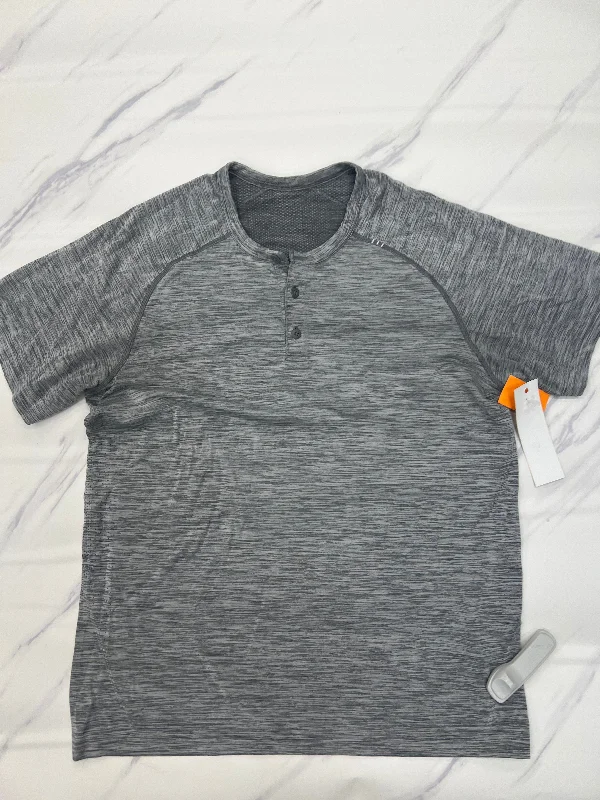 Athletic Top Short Sleeve By Lululemon  Size: L