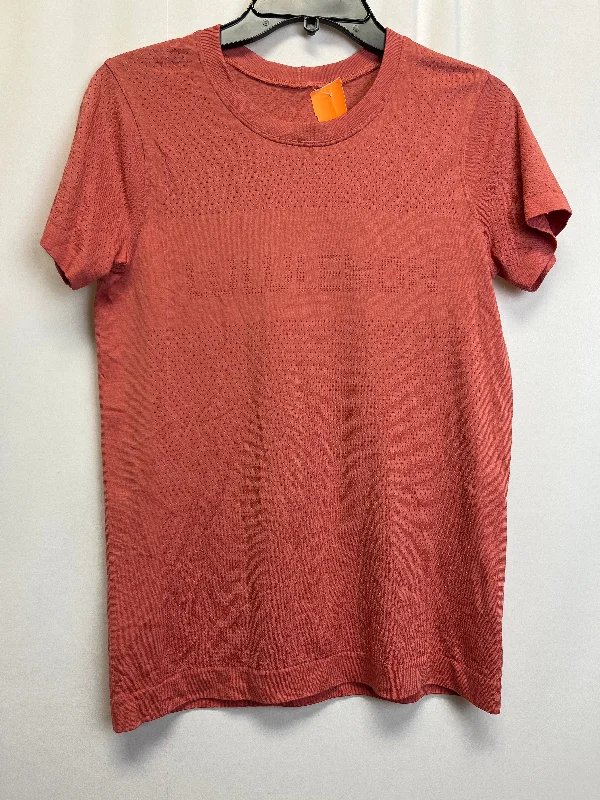 Athletic Top Short Sleeve By Lululemon  Size: S