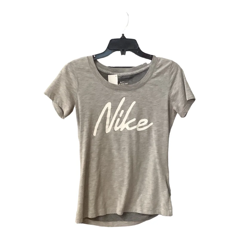 Athletic Top Short Sleeve By Nike  Size: Xs