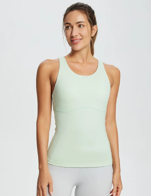 Flyleaf Crew Neck Tank Top