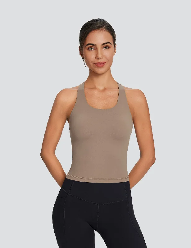 Nuleaf Tank Top with Built in Bra