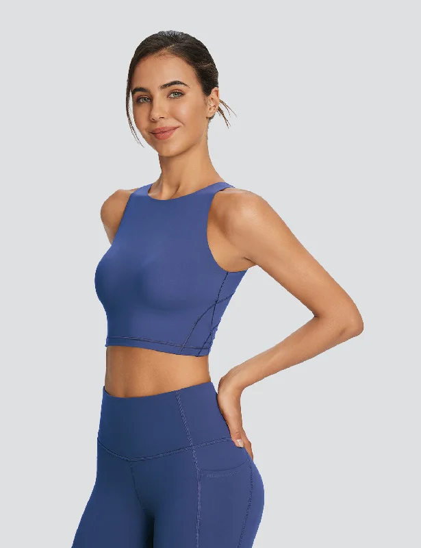 Nuleaf U-Back Padded Midi Tank Top