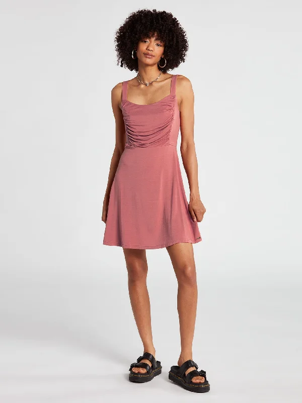 Go Fun Yourself Dress - Sepia