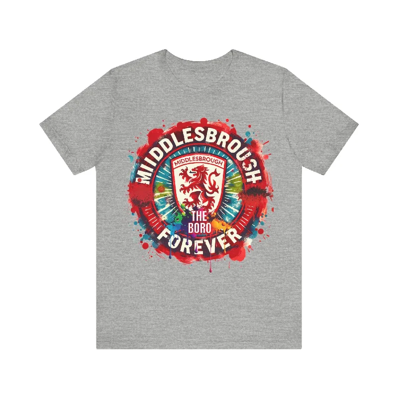 Middlesbrough Forever Unisex Jersey Short Sleeve Tee