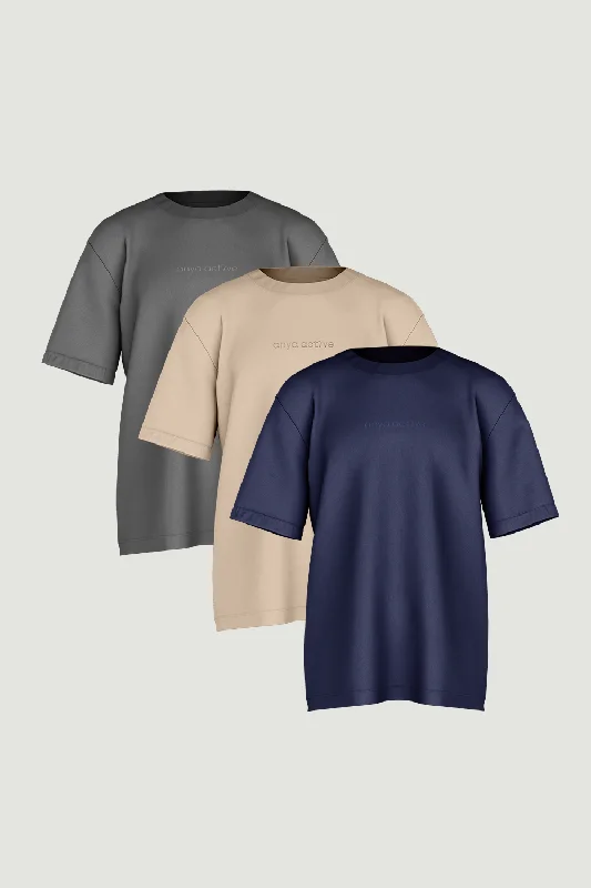 The Oversized Tee Bundle (3pc)