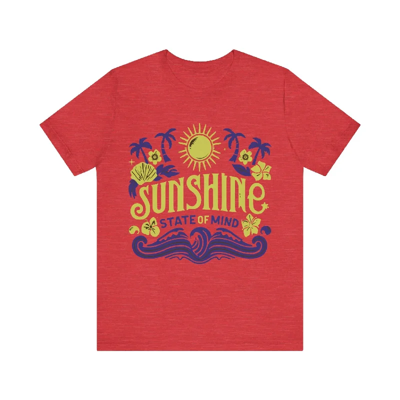 Sunshine State of Mind Jersey Short Sleeve Tee