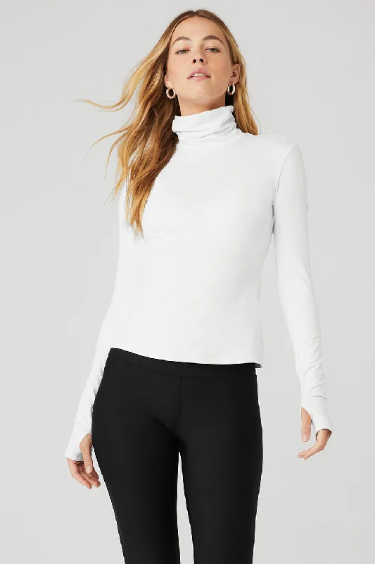 Alosoft Protection Turtleneck - White