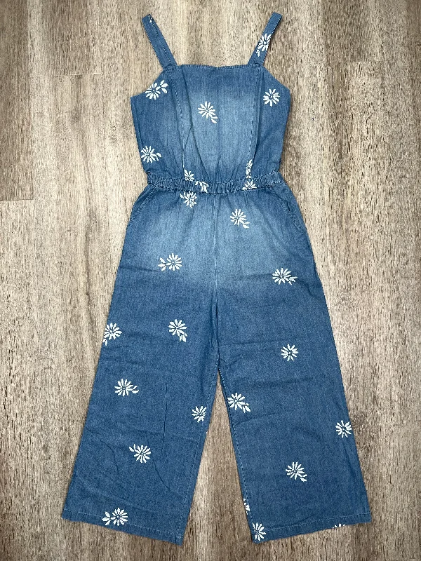 Blue Denim Jumpsuit Copper Key, Size S