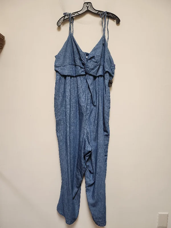 Blue Denim Jumpsuit Old Navy, Size 3x