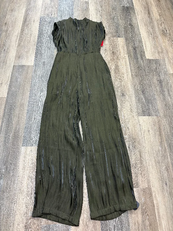 Green Jumpsuit Line & Dot, Size S