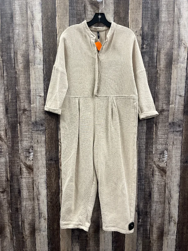 Tan Jumpsuit Cme, Size M