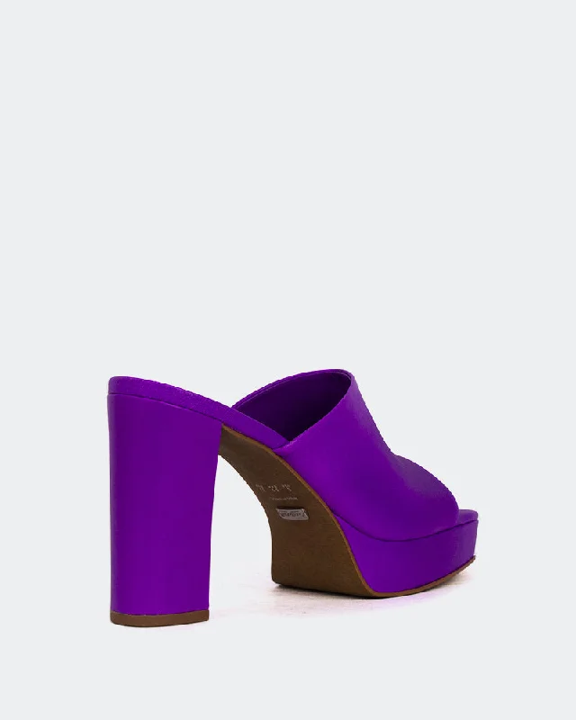 Republic, Purple Leather/Cuir Violet